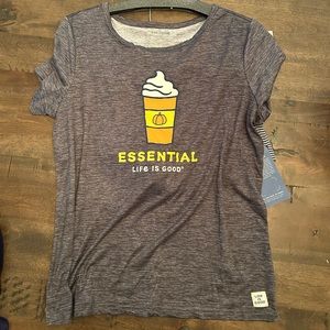 Life is Good Pumpkin Spice Pajamas *BRAND NEW*